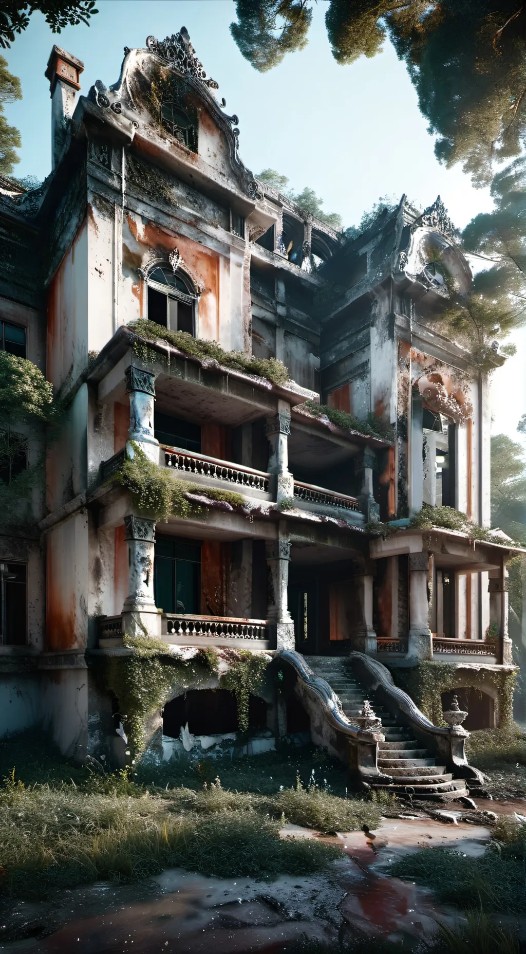 ai character: sprunki terror background