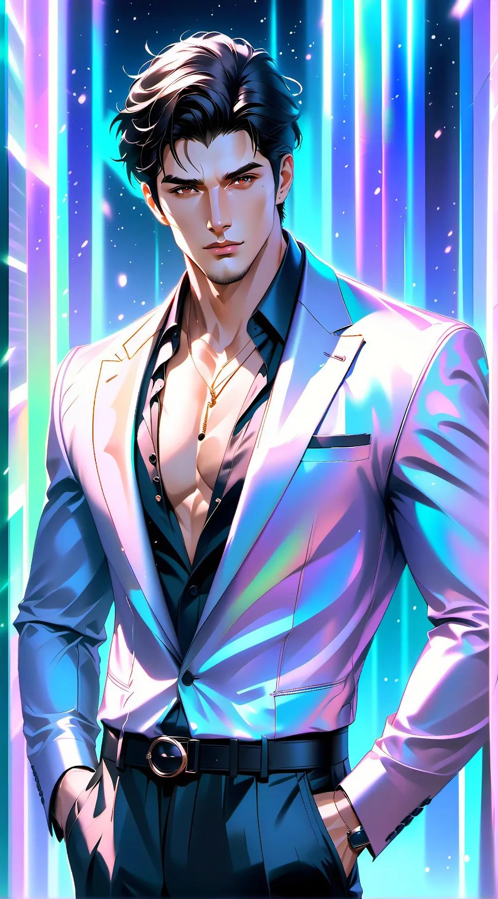 ai character: Lucifer background