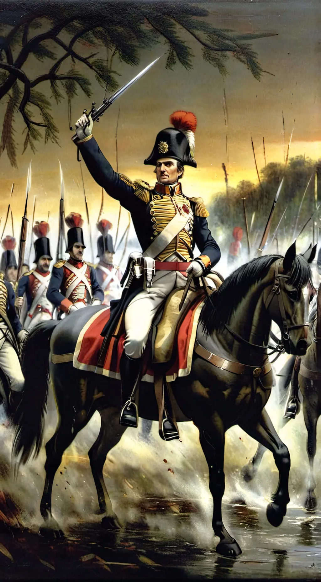 ai character: Waterloo background