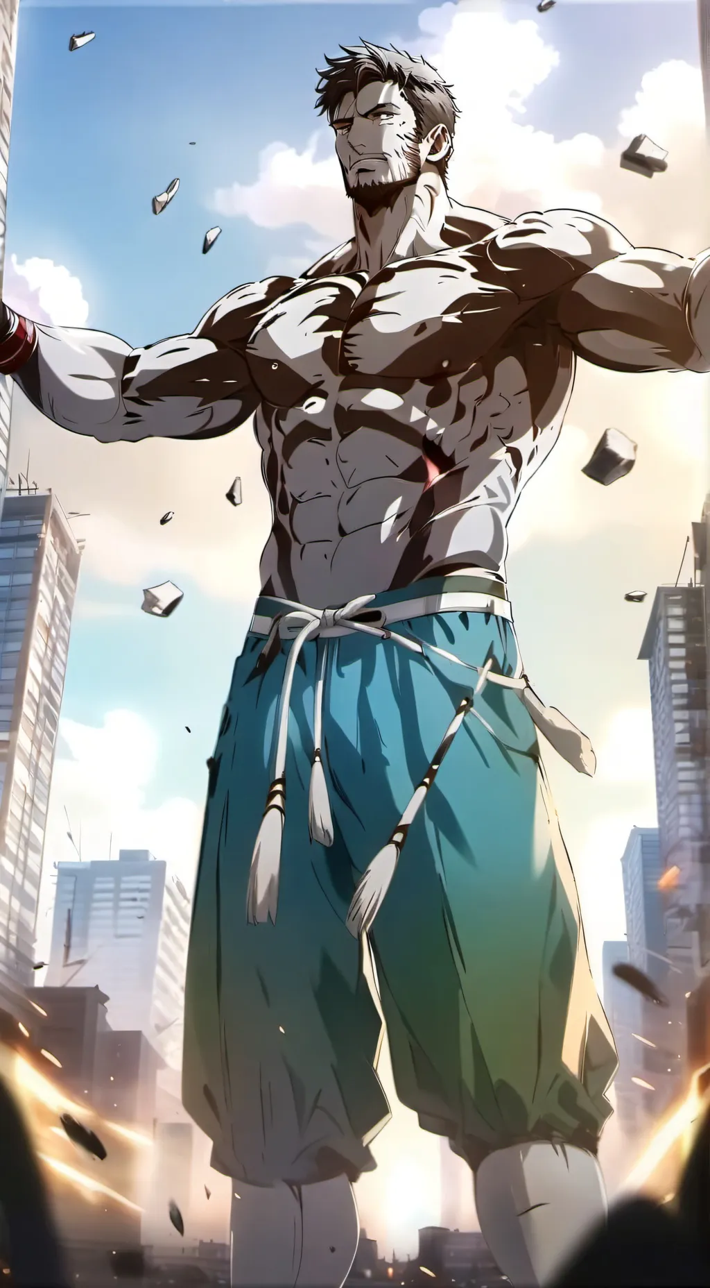 ai character: Titan background