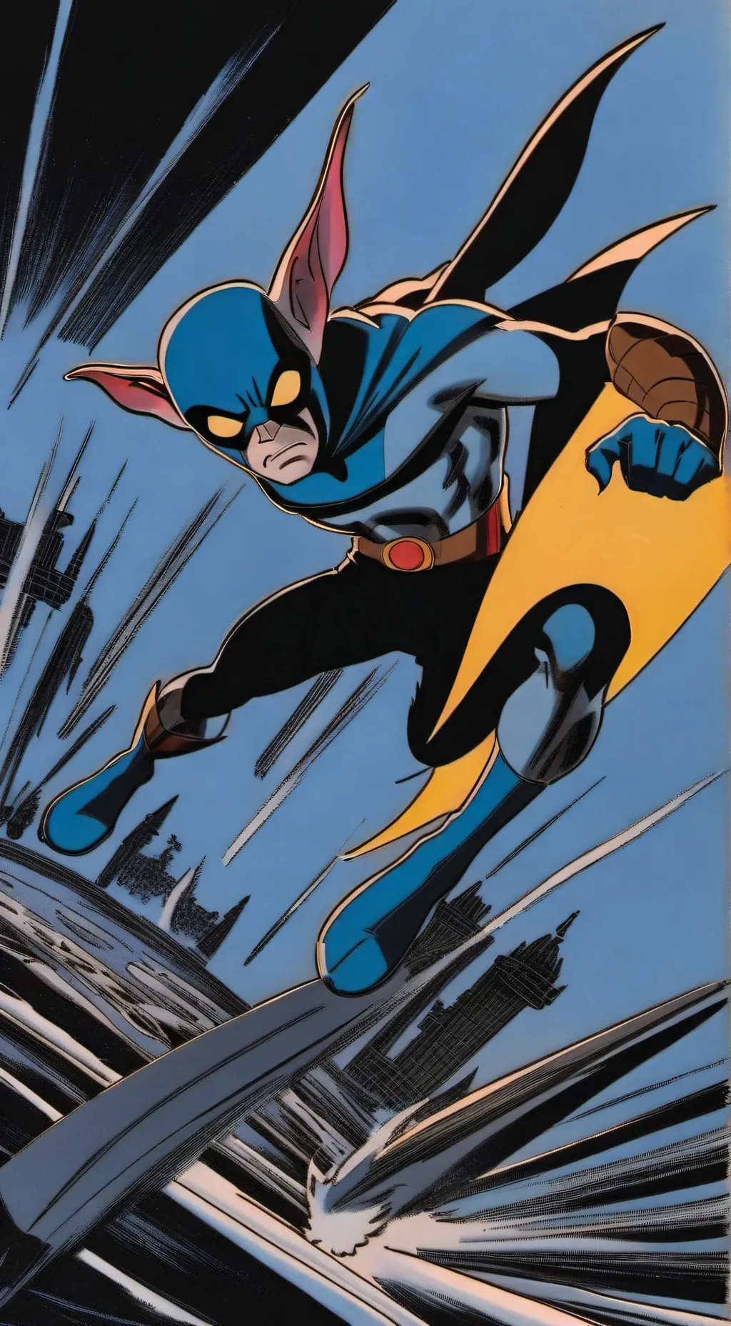 ai character: Shrimpo background