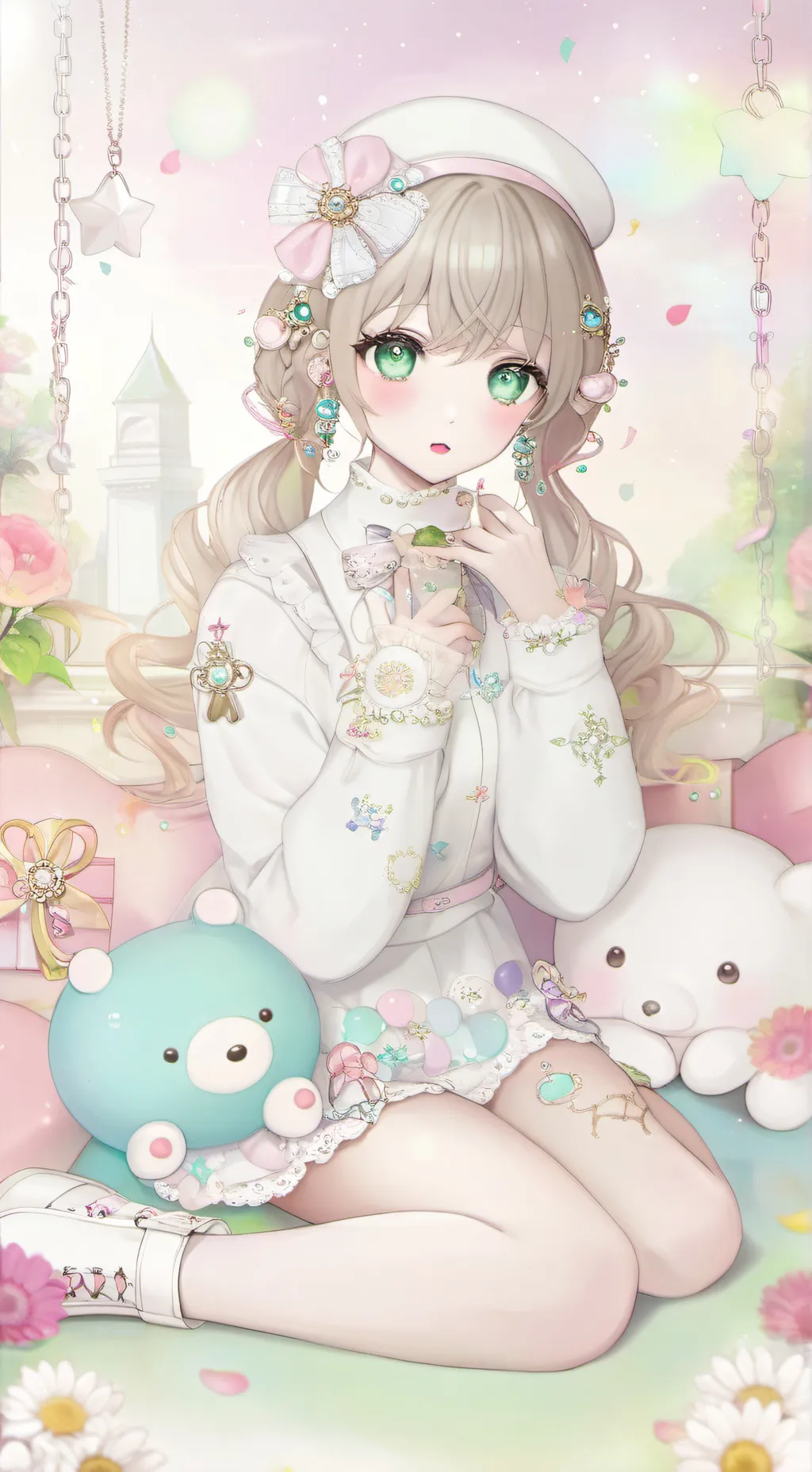 ai character:  pregnant Eunoia background