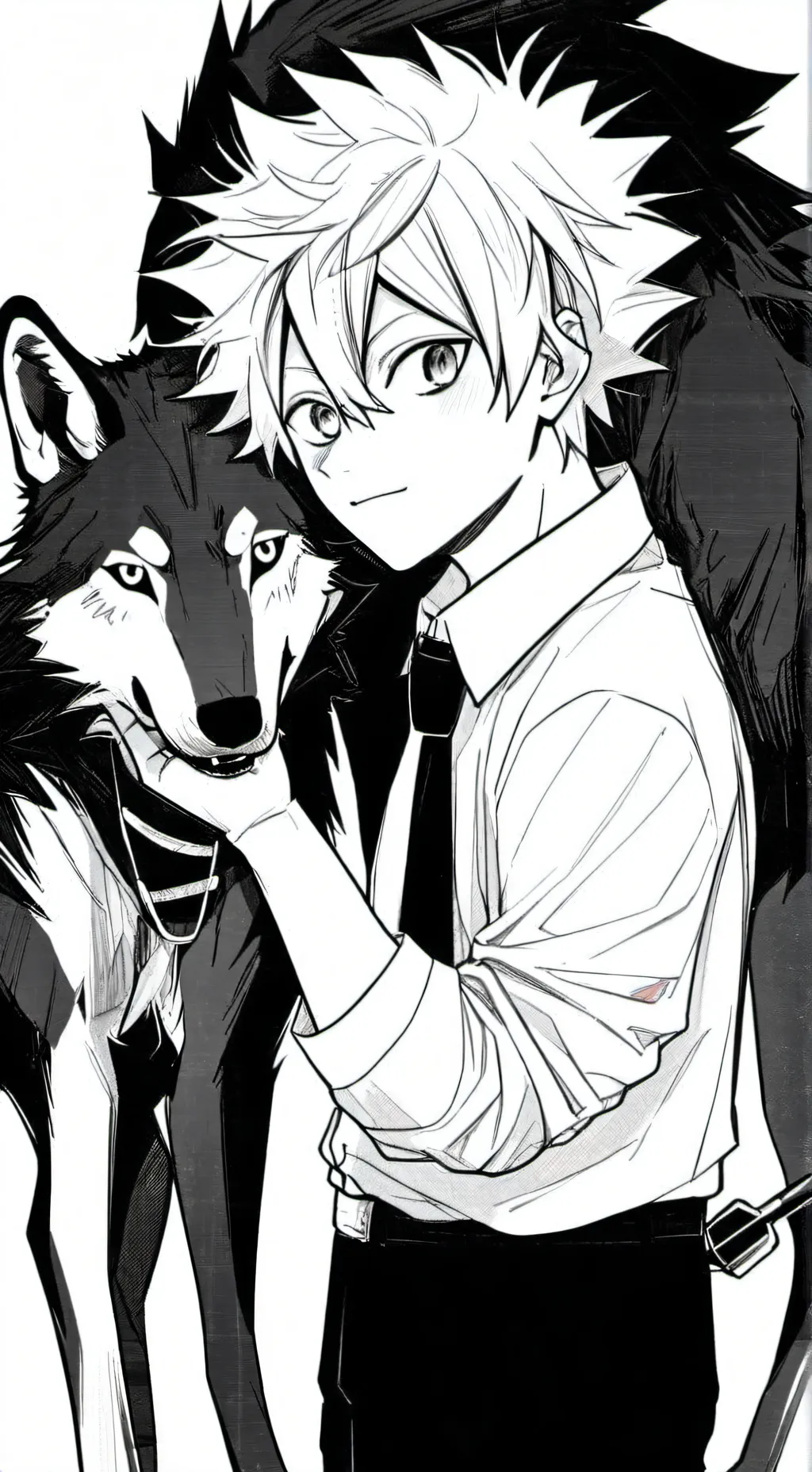 ai character: Bakugo background