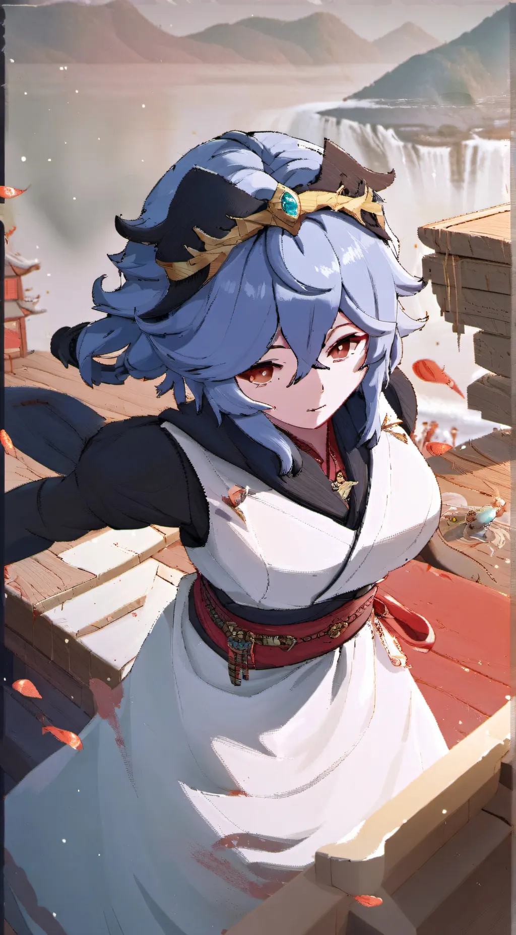 ai character: елена background