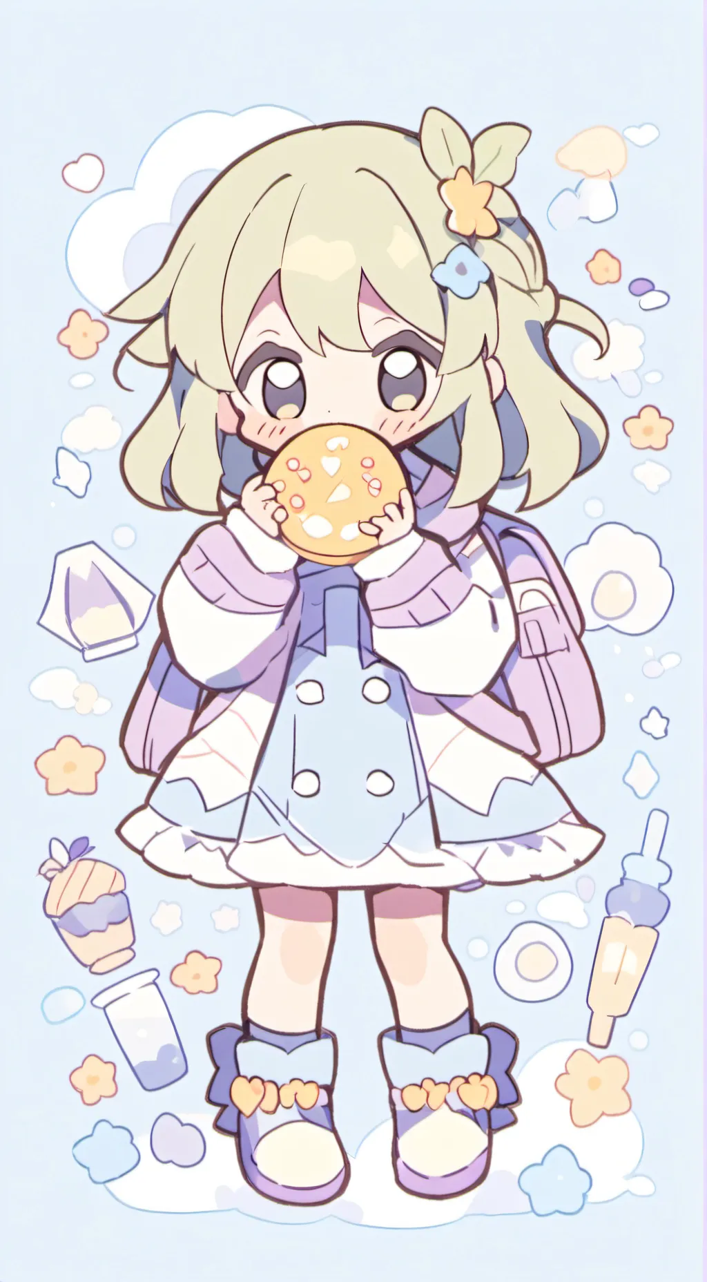 ai character: mha noël 2 background