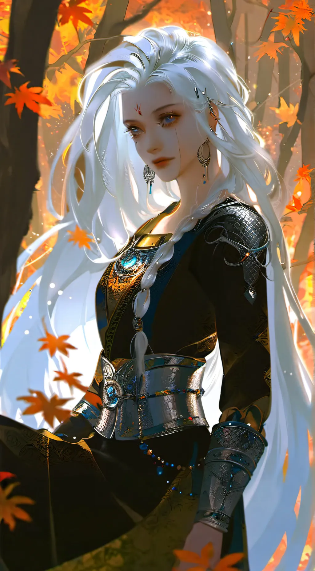 ai character: Aurora  background