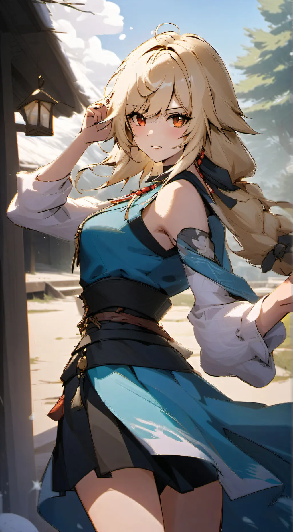 ai character: Leila background