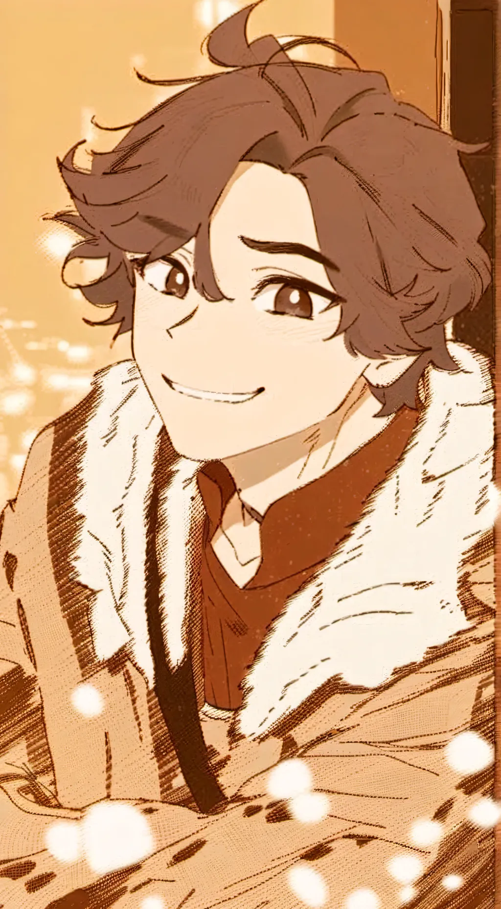 ai character: : 🍯 : Bowie :: background