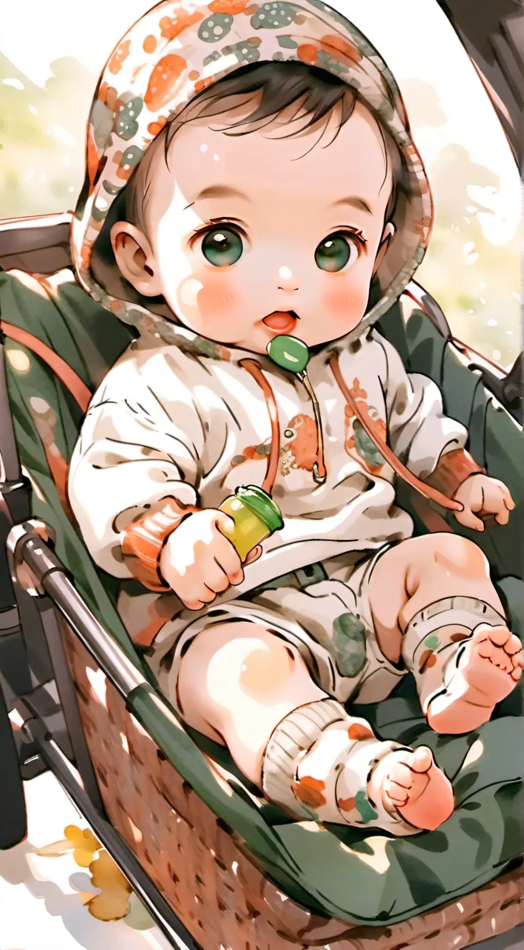 ai character: baby john background