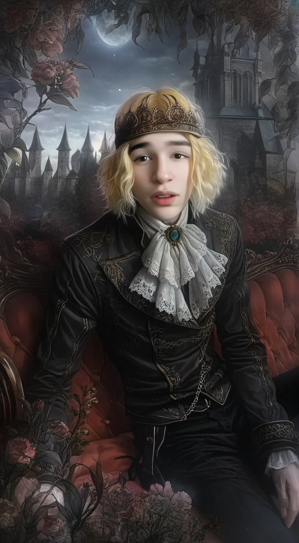 ai character: Kiid Katze 1500's background