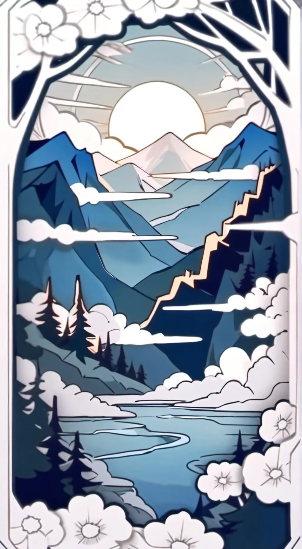 ai character: ❓️спраут❓️ background