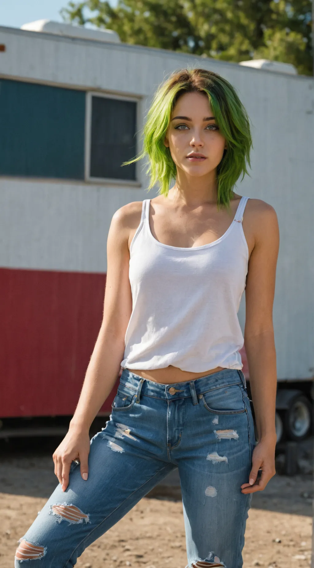 ai character: Sophia Bush background