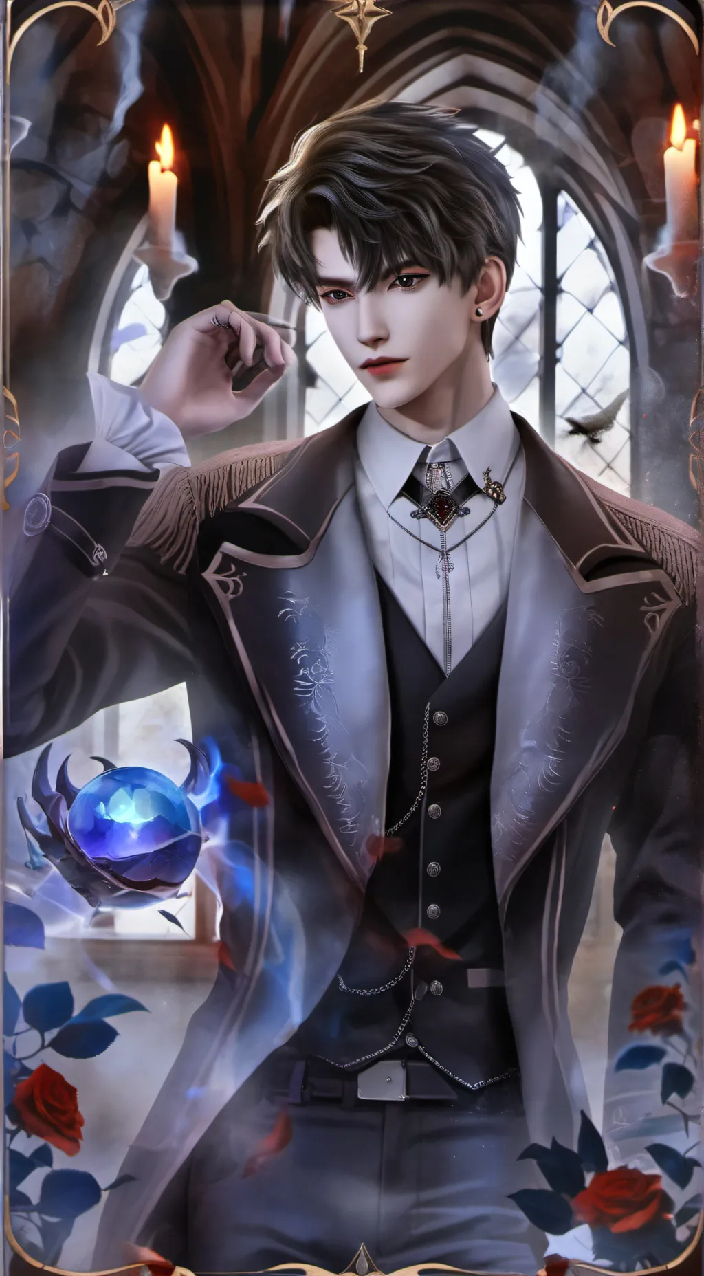 ai character: Michael  background