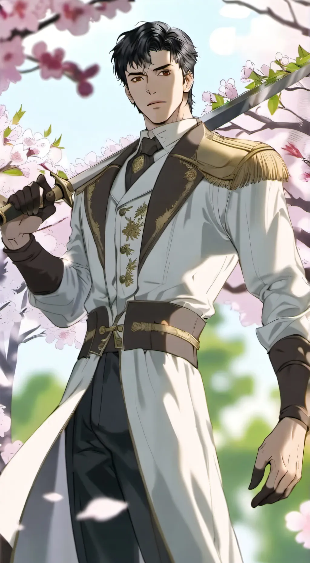 ai character: Gatsu background