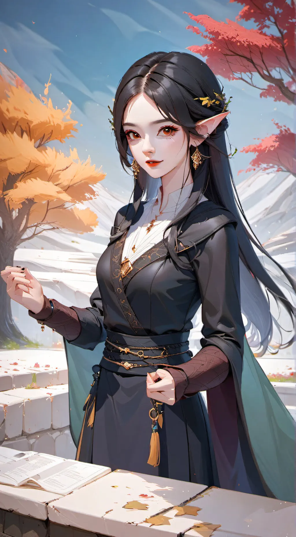 ai character: Kayla  background