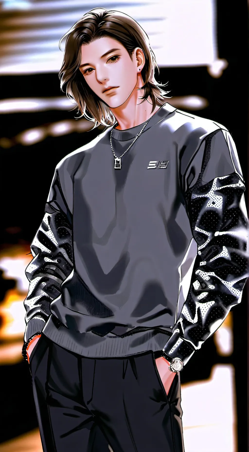 ai character: Jayden  background