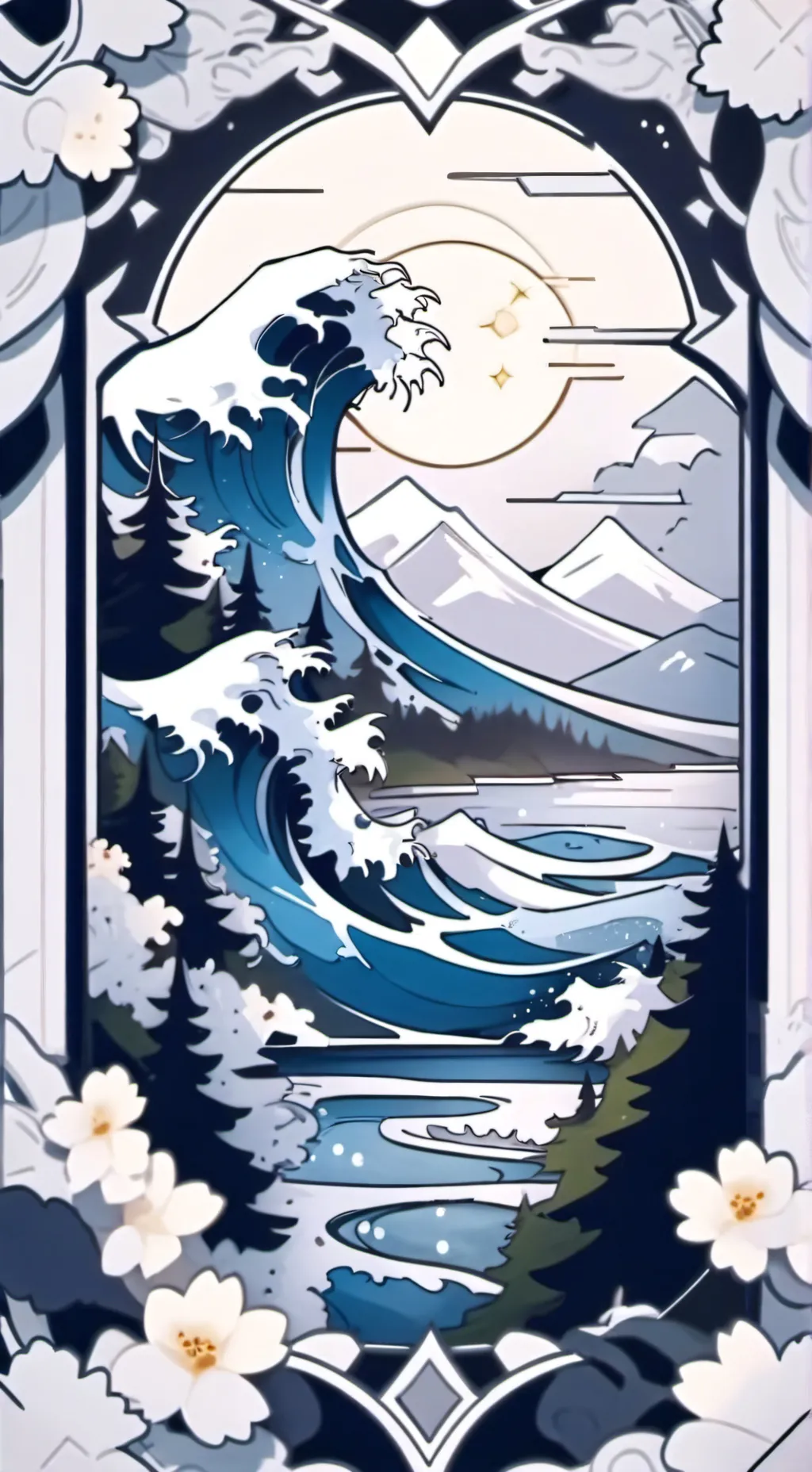 ai character: omenaso x smooke  background