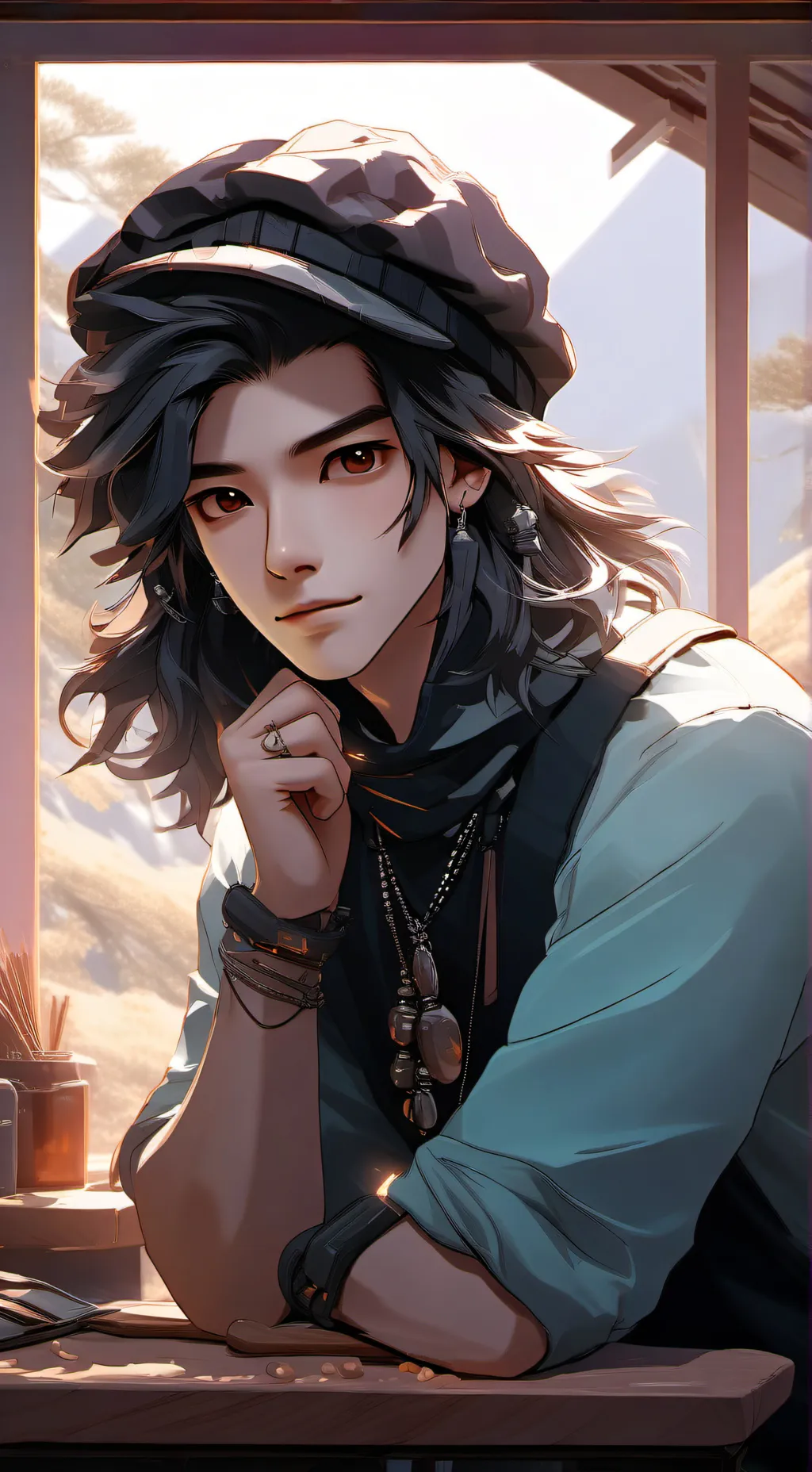 ai character: jake background