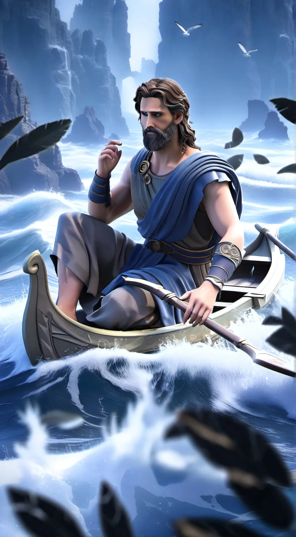 ai character: Odysseus  background