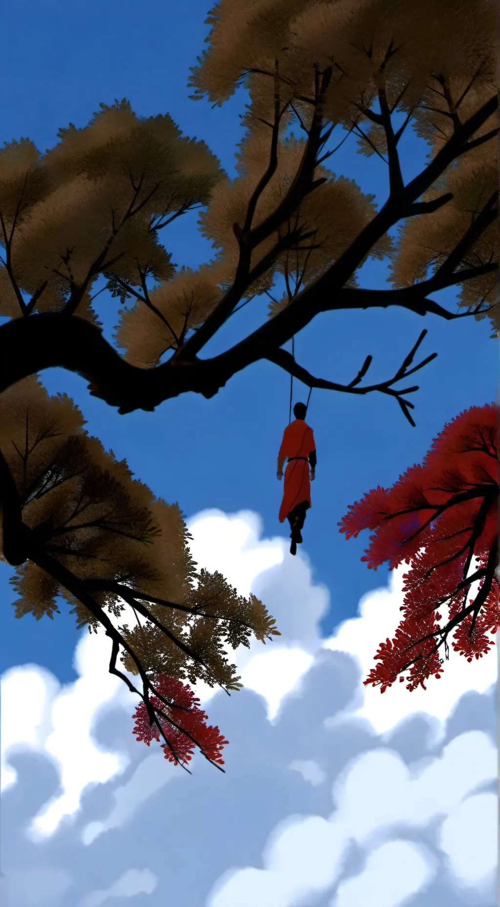 ai character: 🧿GOD IS COMING🧿 background