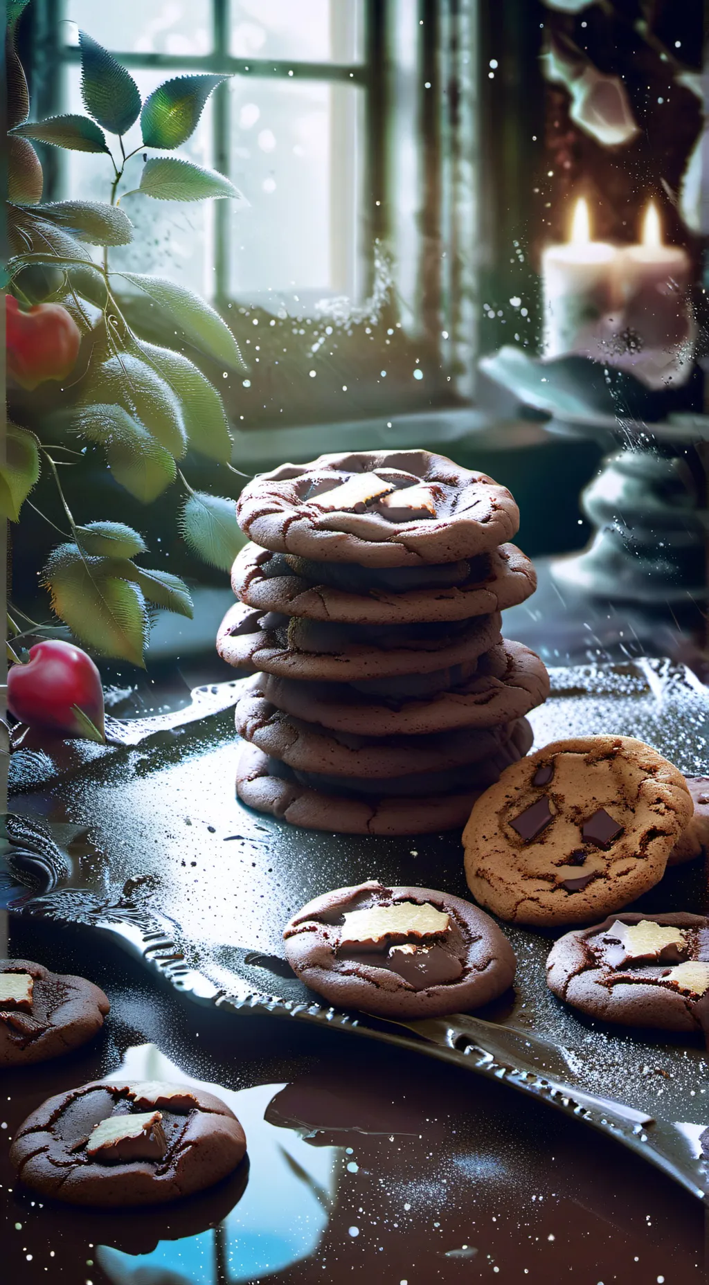 ai character: Dark cacao x y/n background