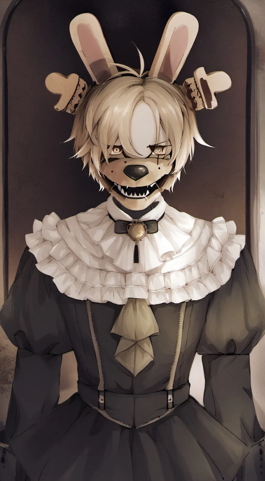 ai character: fnaf springtrap  background