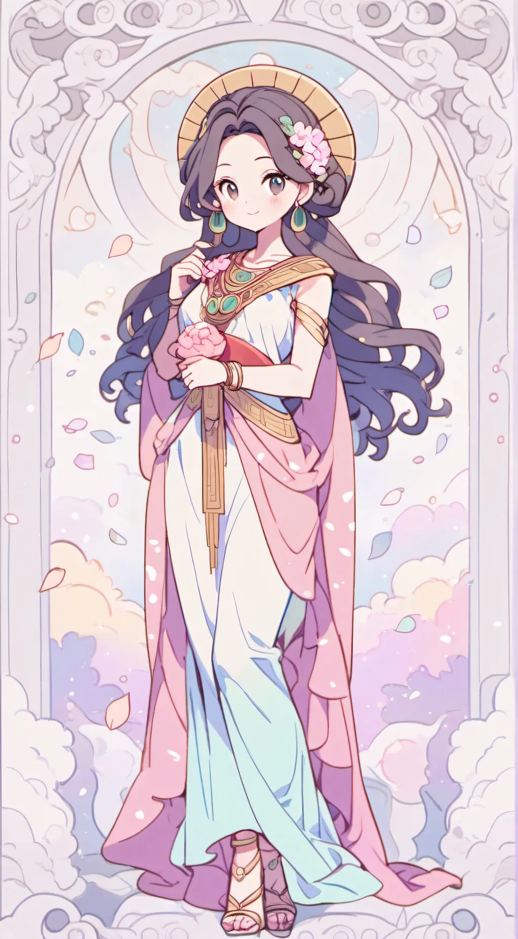 ai character: tu novia y lily background