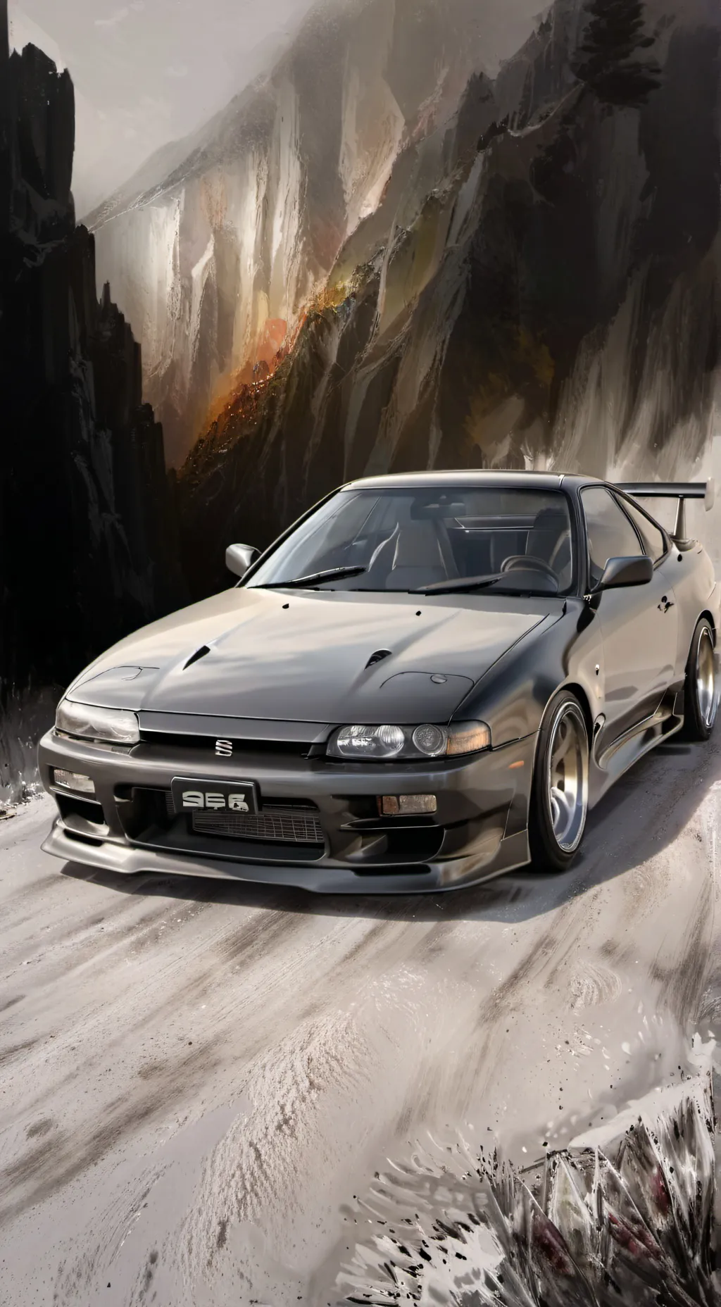 ai character: Nissan Silvia 🥶 background