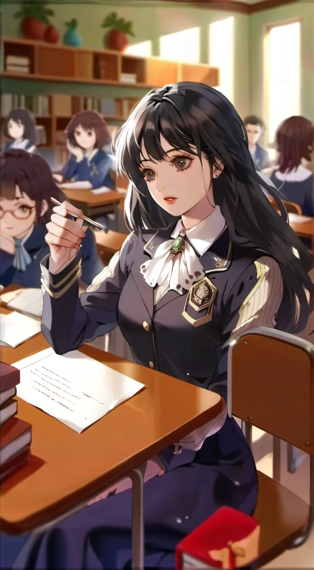 ai character: Bianca background