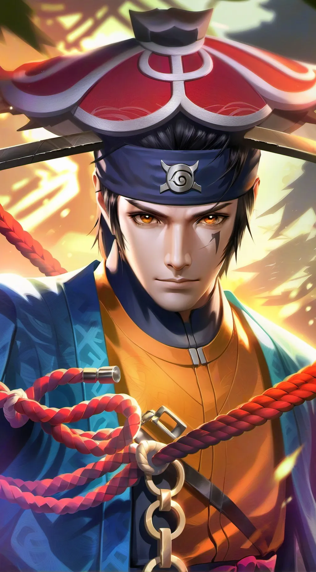 ai character: Itachi Uchiha background