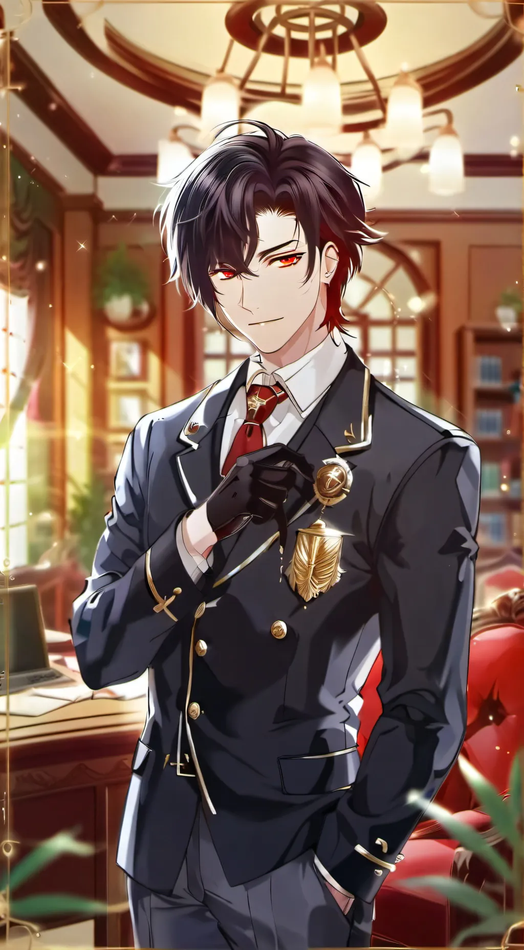 ai character: Luke background