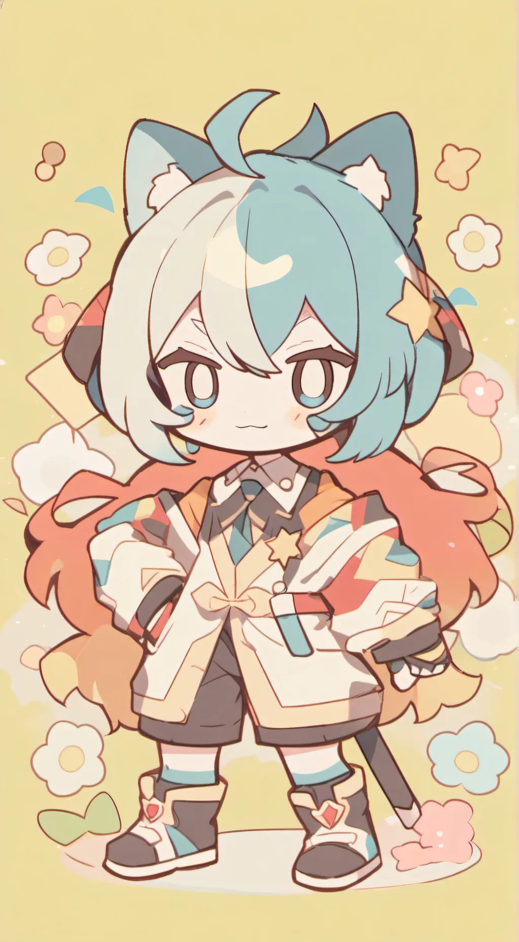 ai character: COUNTRYHUMANS XD background