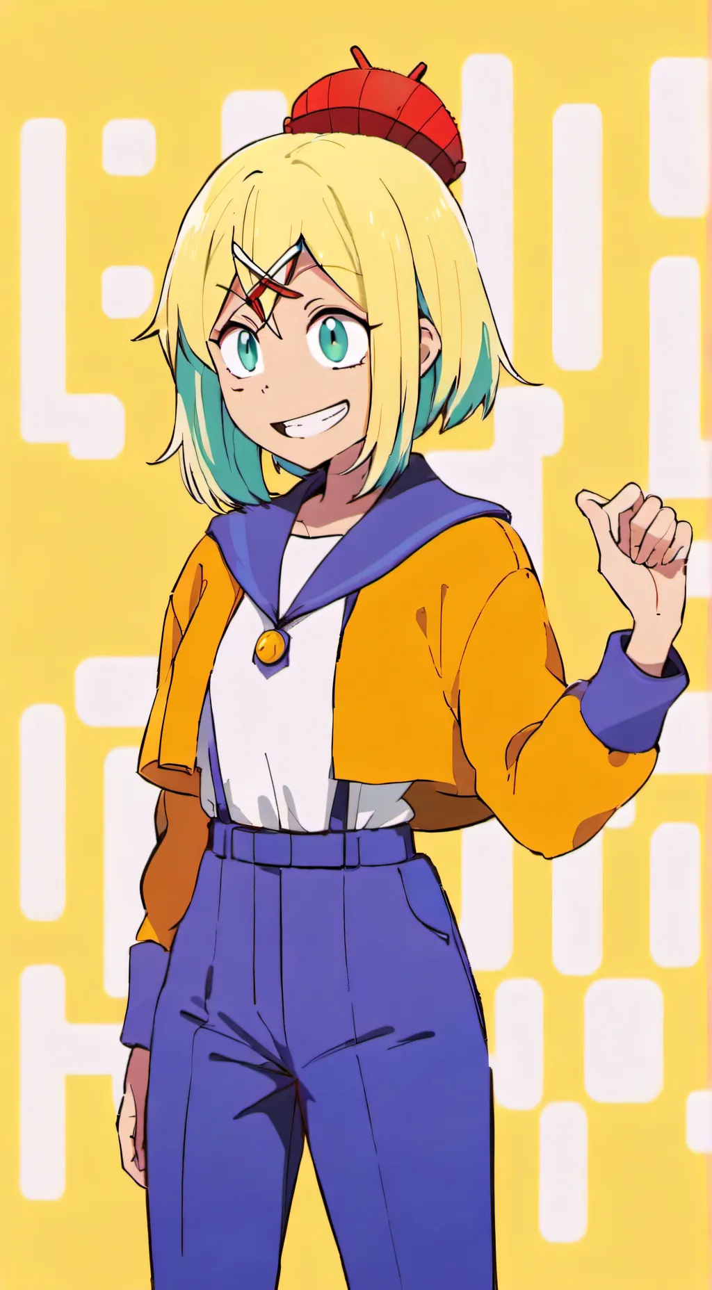 ai character: Sam Sharp  background