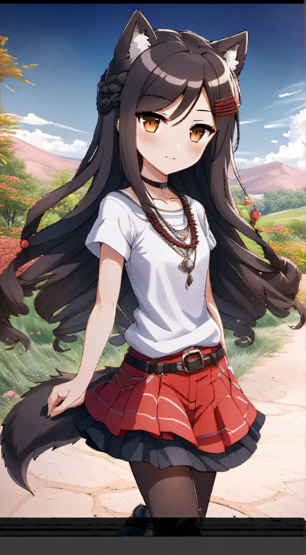 ai character: Kat background