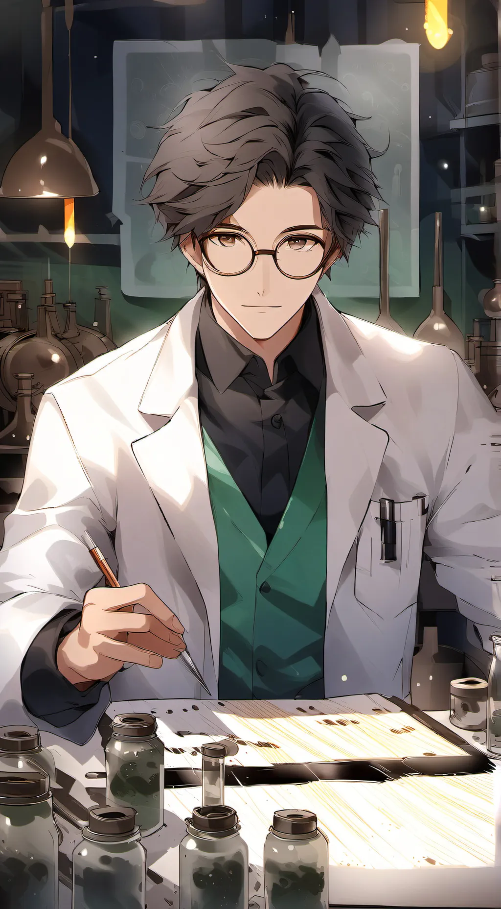 ai character: Dr. Weeper background