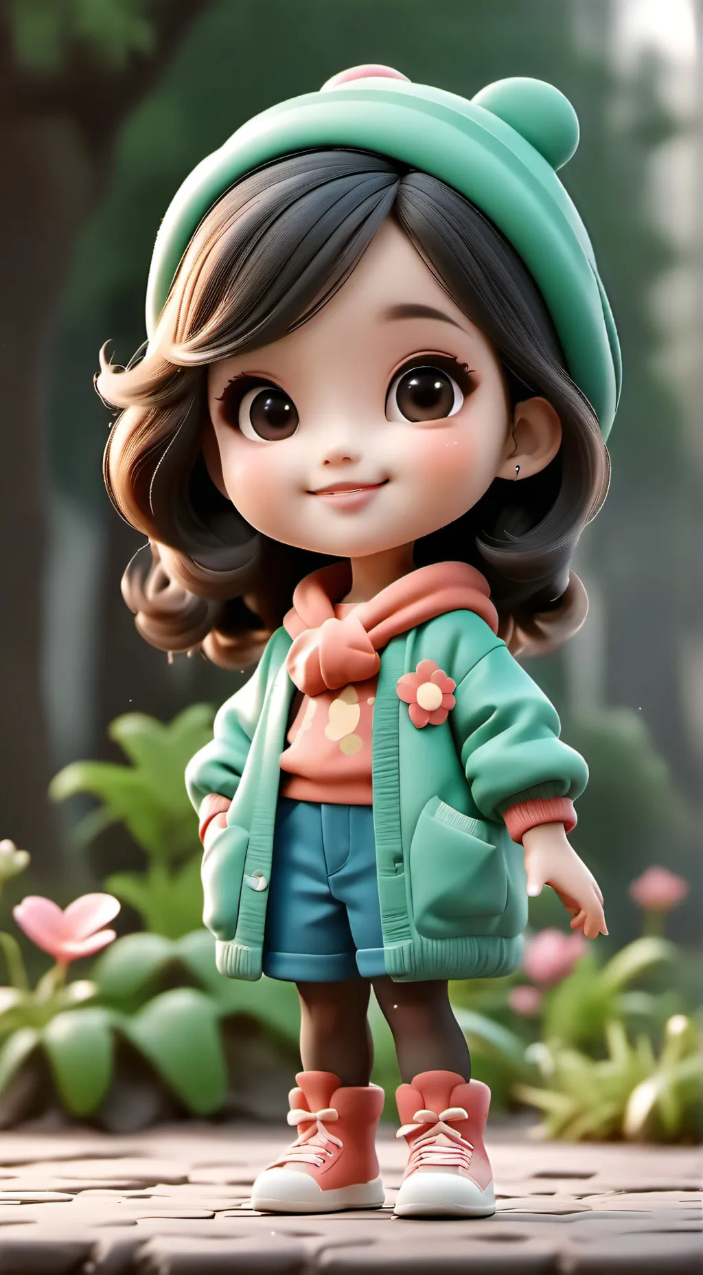 ai character: Daisy  background