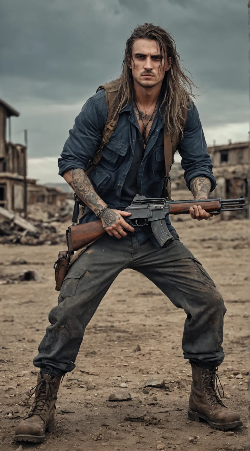 ai character: Ruger background