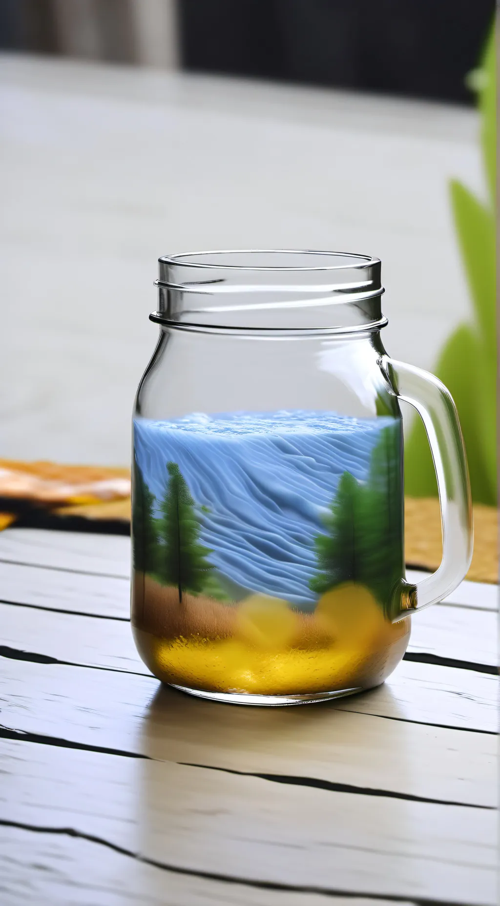 ai character: fossilberry!  background