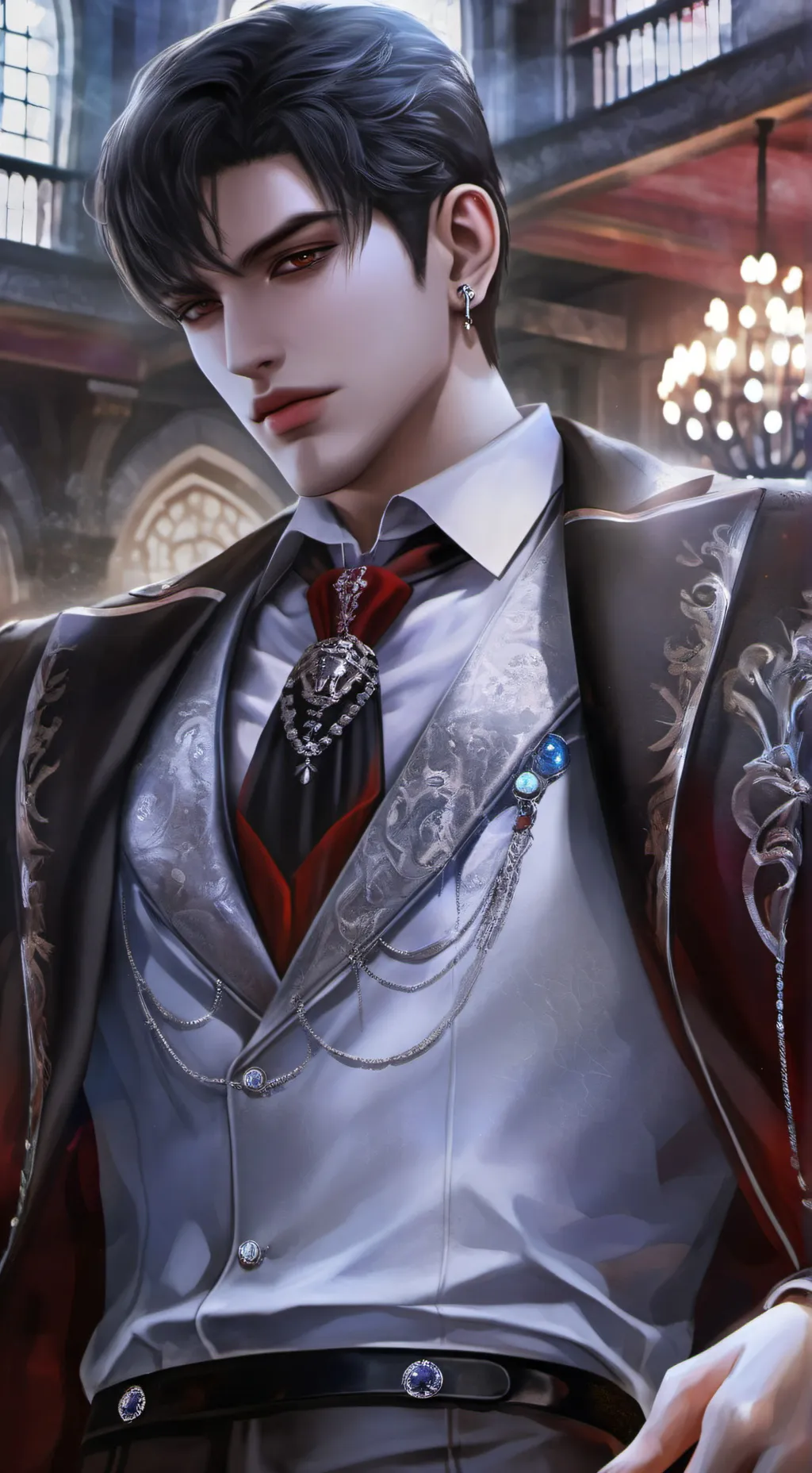 ai character: Max background