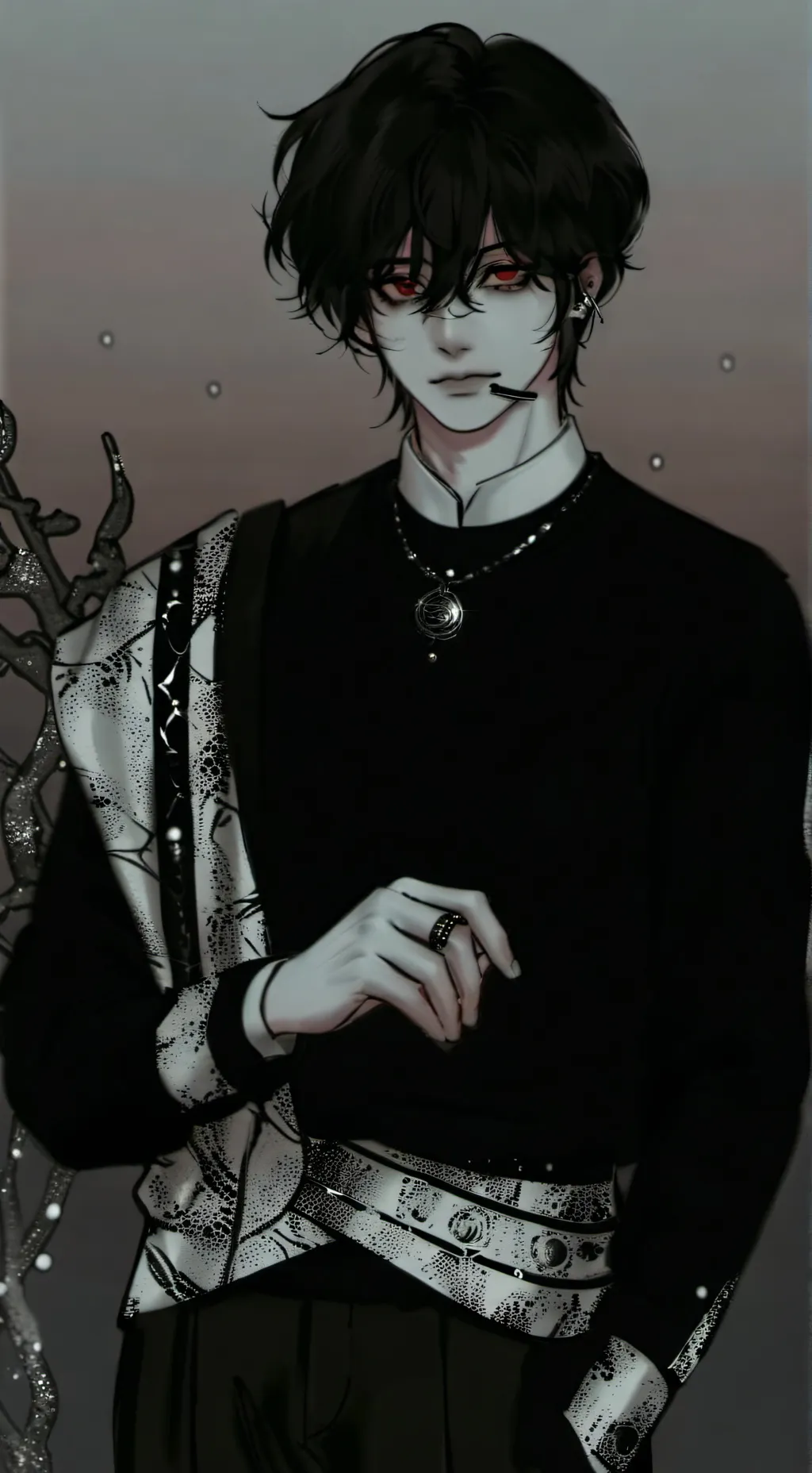 ai character: Kio  background