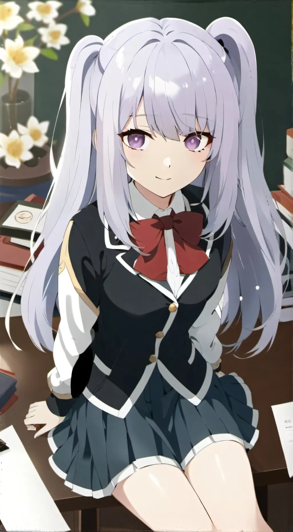 ai character: Luna background