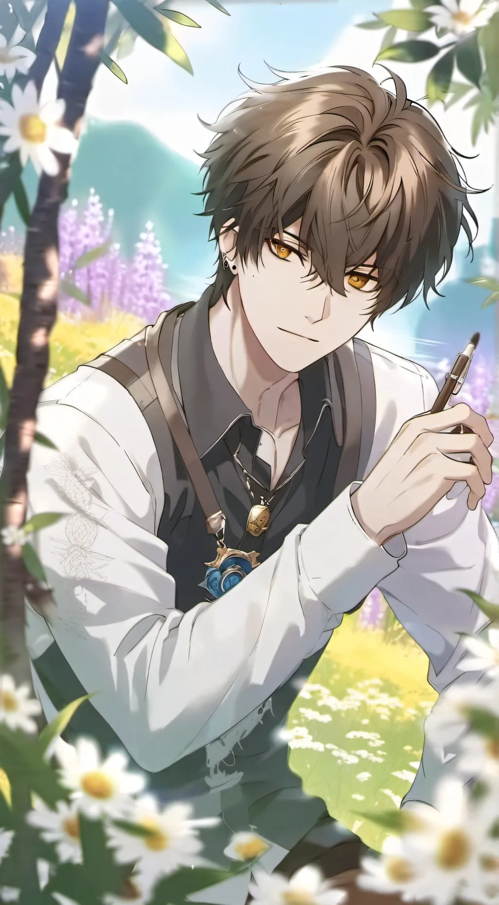 ai character: Jacob Hoover  background