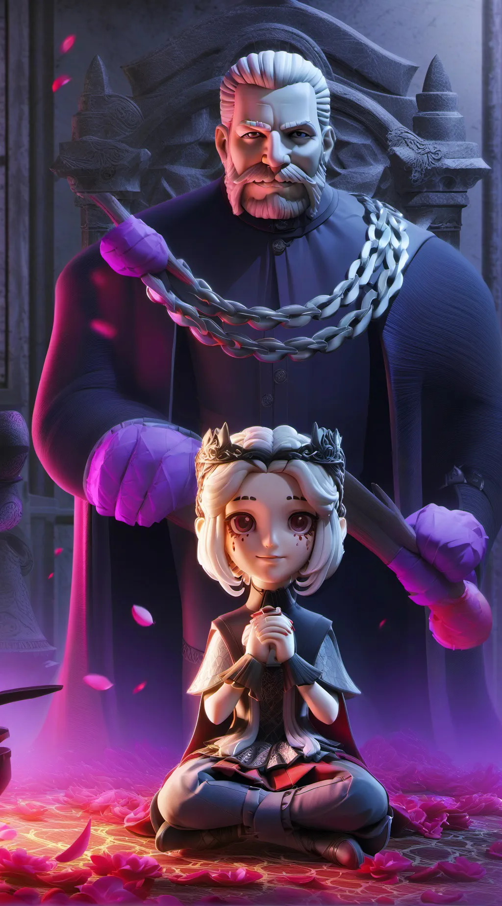 ai character: arkey background