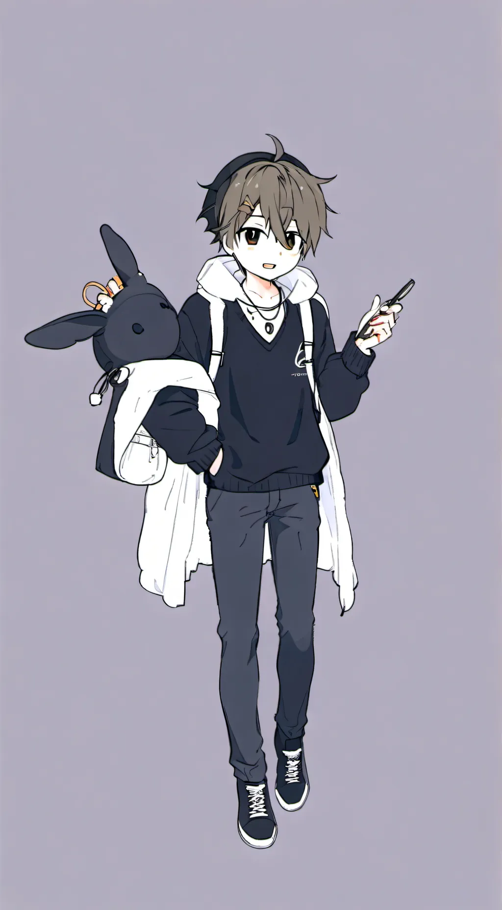 ai character: Guy background