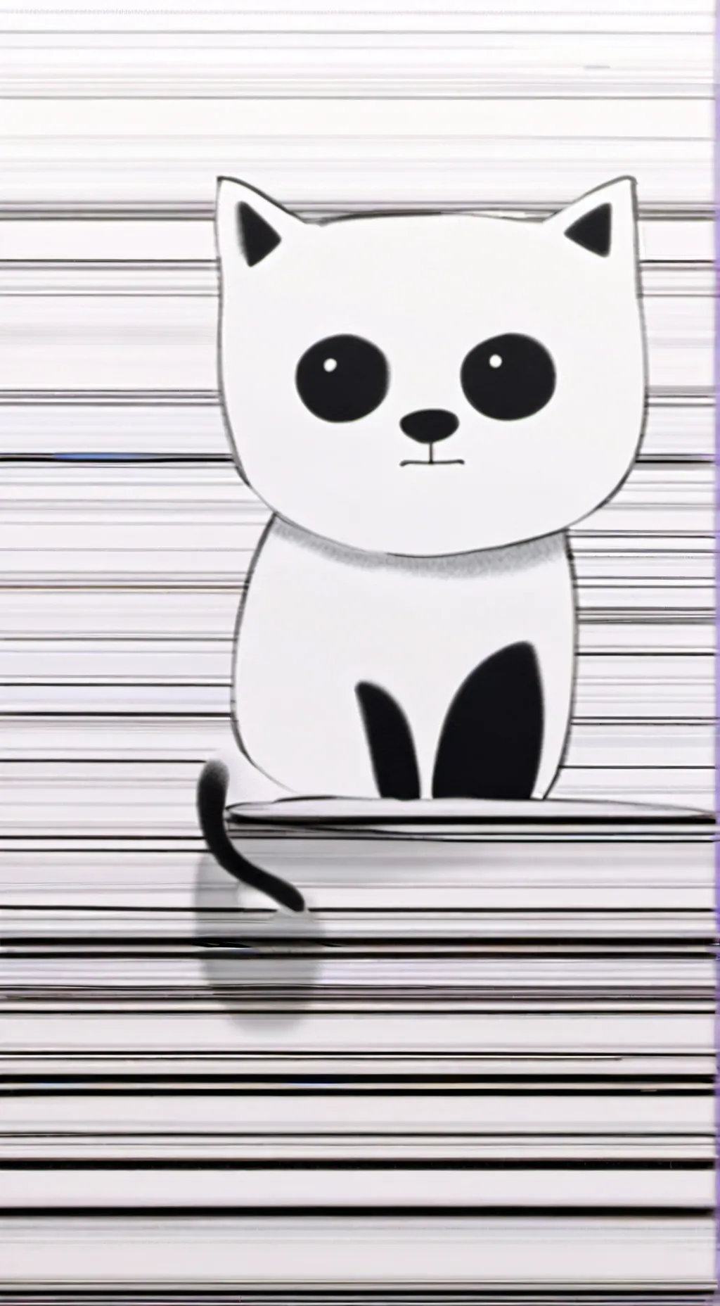 ai character: ADHD creature!!! background