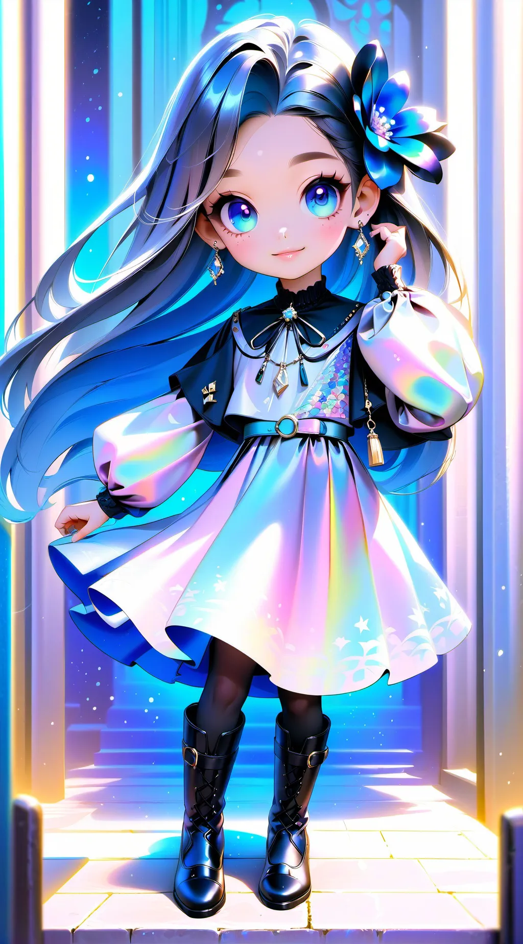 ai character: Lola  background