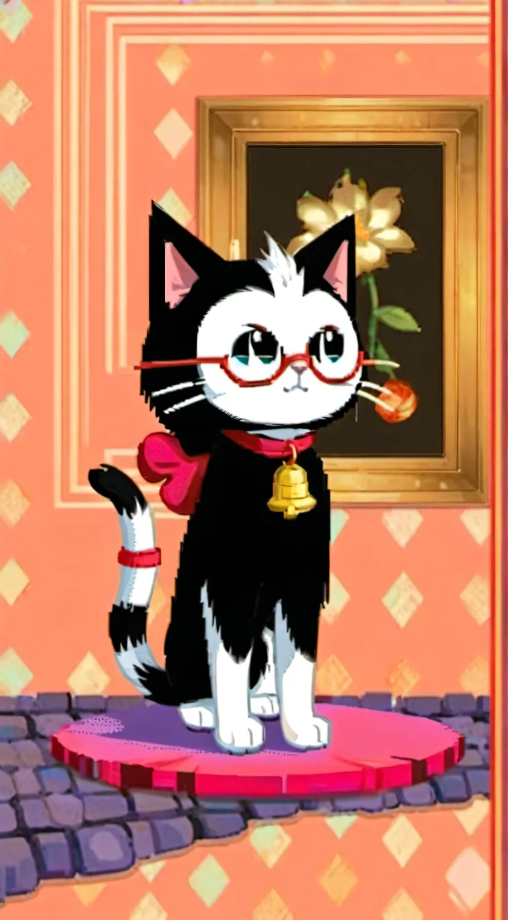 ai character: catnap background