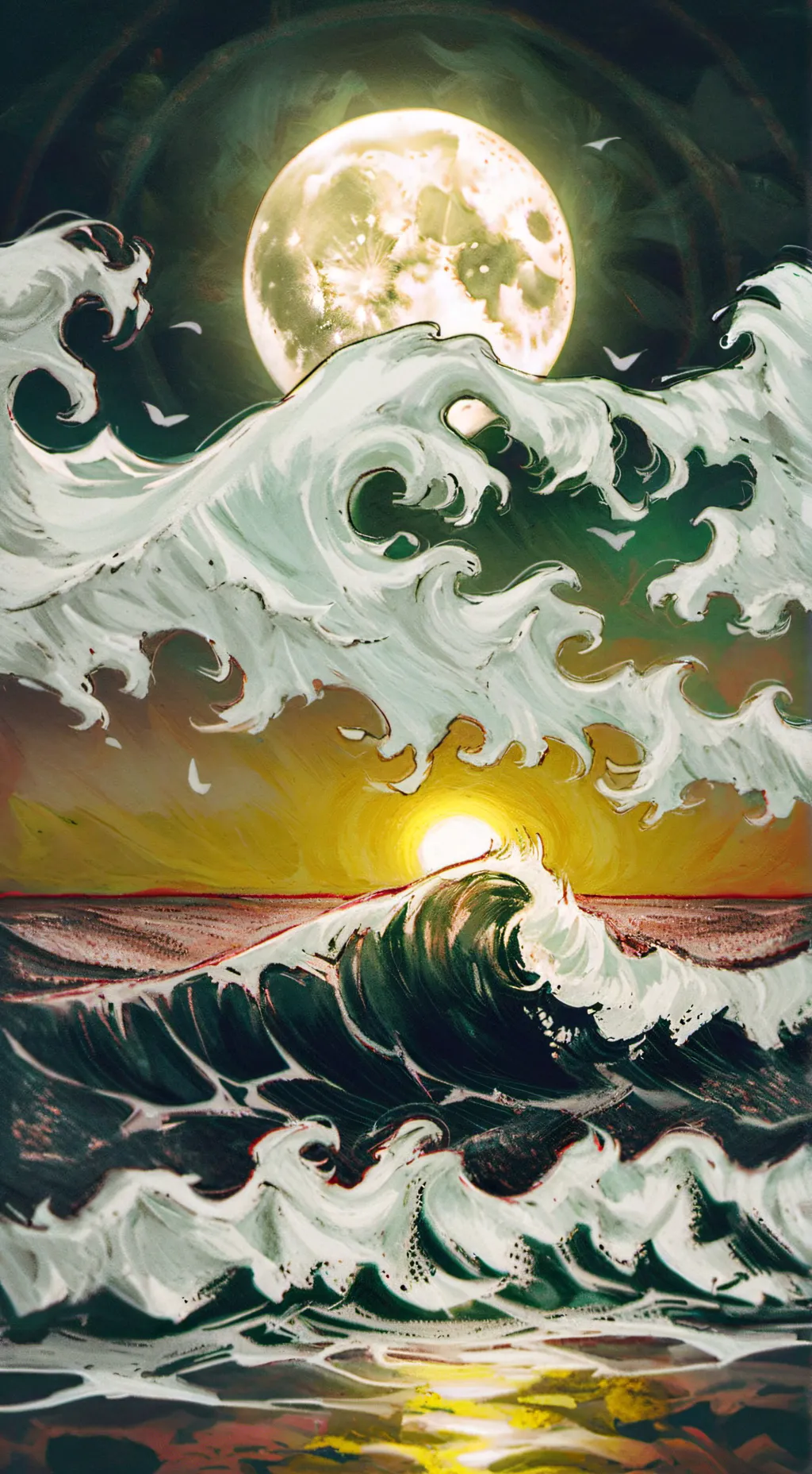 ai character: Night Of The Howl background