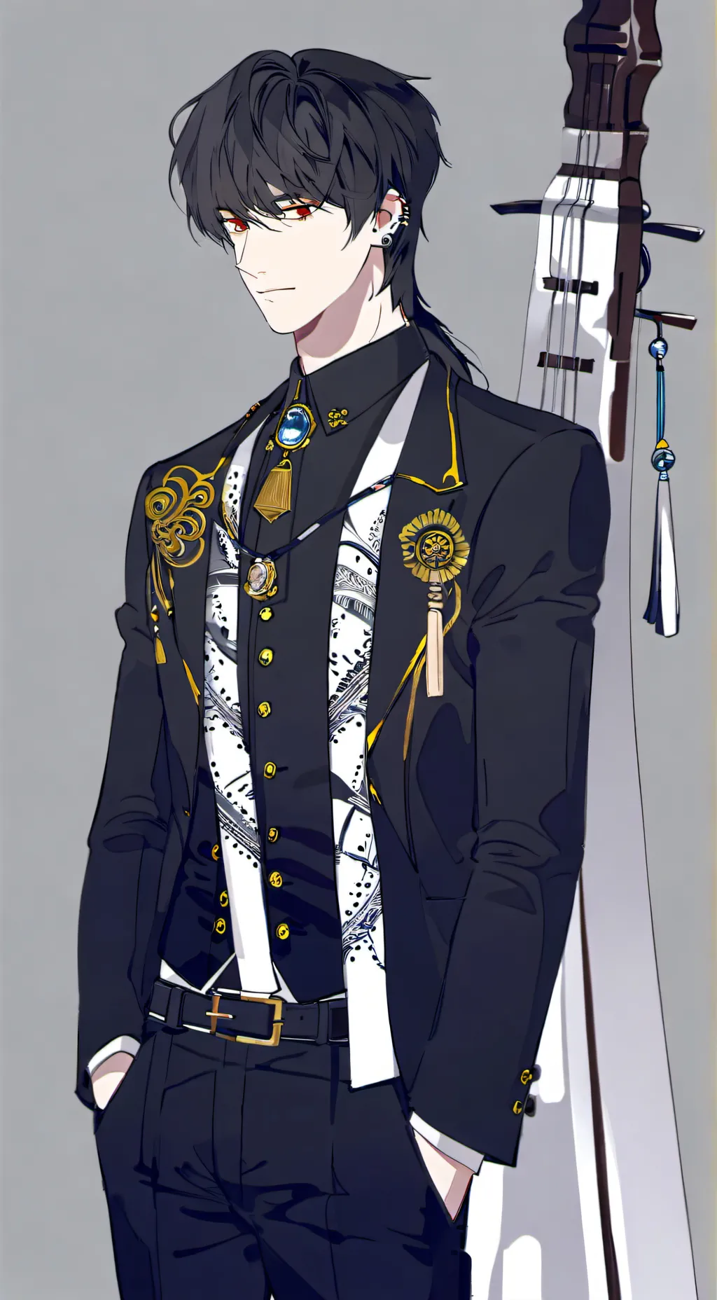 ai character: Lovesick rf wally  background