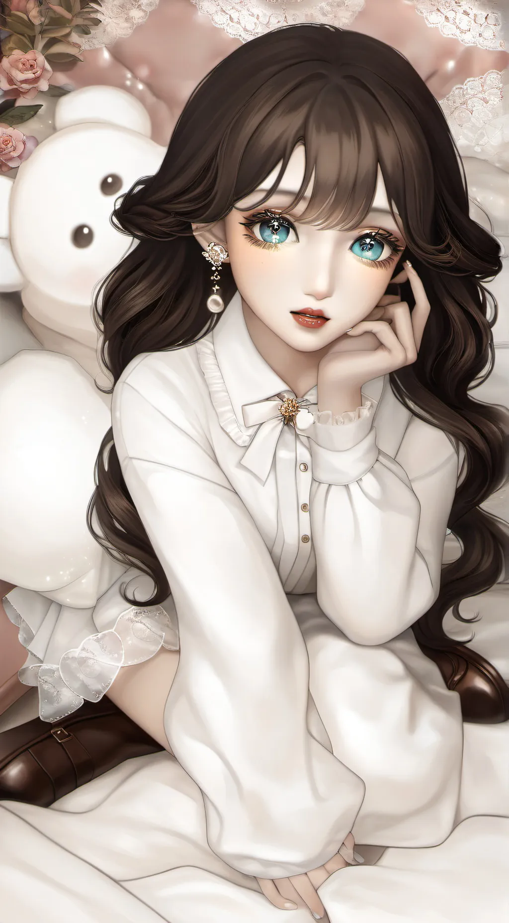 ai character: MHA 🩶🩵🩷🤍❤️🧡💛🖤🤎💜💙💚 background